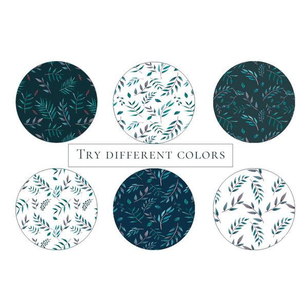 Tropical patterns color variations