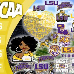 lsu tigers svg bundle , ncaa svg, ncaa bundle svg eps dxf png,digital download ,instant download