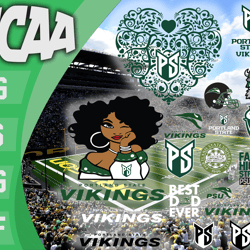 portland state vikings svg bundle , ncaa svg, ncaa bundle svg eps dxf png,digital download ,instant download