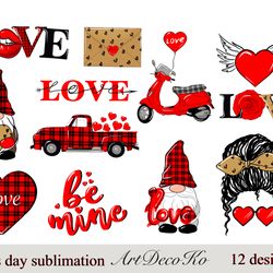 Valentine Sublimation Bundle, Valentine PNG