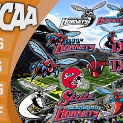 delaware state hornets svg bundle , ncaa svg, ncaa bundle svg eps dxf png,digital download ,instant download