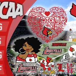 Louisville Cardinals SVG bundle , NCAA svg, NCAA bundle svg eps dxf png,digital Download ,Instant Download