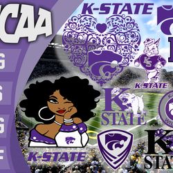 kansas state wildcats  svg bundle , ncaa svg, ncaa bundle svg eps dxf png,digital download ,instant download