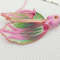 Magnetic Needle Minder Dragon Strawberry for Magic Cross Stitch, Pink Green Sculpture (1).jpeg