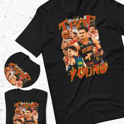 trae young bootleg t-shirt | 90s retro rap tee | back t-shirt | hip hop | bootleg rap tee | vintage 90s rap tee
