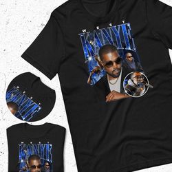 kanye west bootleg t-shirt | 90s retro rap tee | back t-shirt | hip hop | bootleg rap tee | vintage 90s rap tee