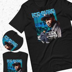 ice cube bootleg t-shirt | 90s retro rap tee | back t-shirt | hip hop | bootleg rap tee | vintage 90s rap tee