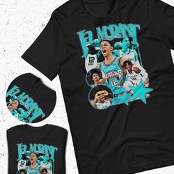 ja morant bootleg t-shirt | 90s retro rap tee | back t-shirt | hip hop | bootleg rap tee | vintage 90s rap tee