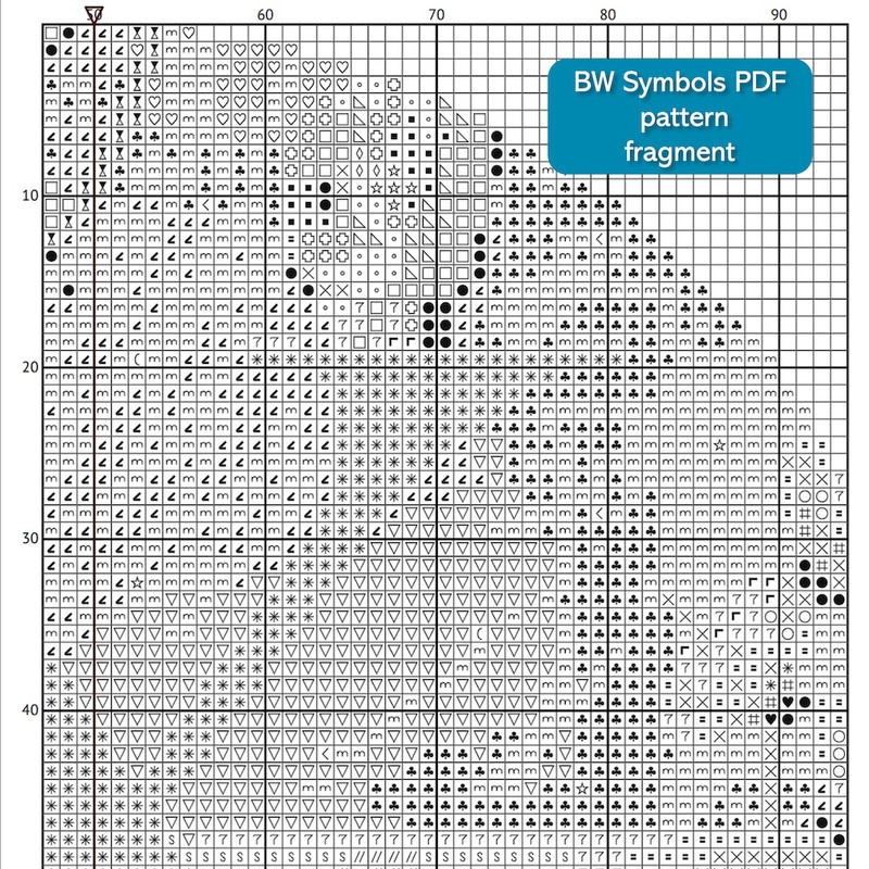 2 Letter X Space galaxy Monogram bright color modern style cross stitch digital pattern for home decor and gift.jpg