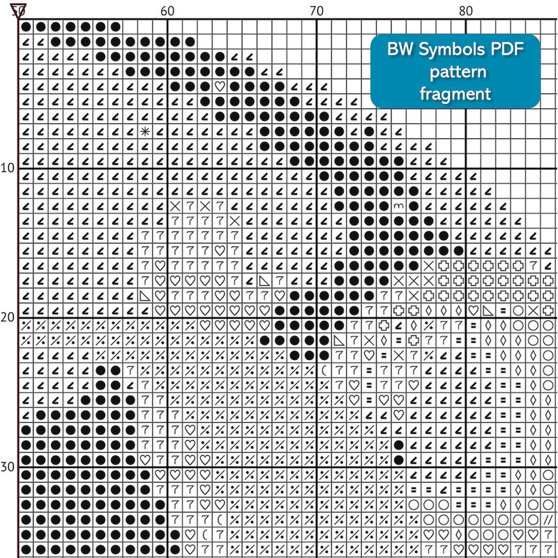 2 Letter P Space galaxy Monogram bright color modern style cross stitch digital pattern for home decor and gift.jpg