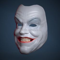 3D Model Joker Mask / Versions Jack Nicholson