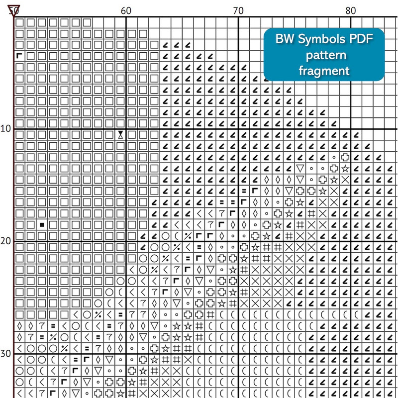 2 Letter M Space galaxy Monogram bright color modern style cross stitch digital pattern for home decor and gift.jpg