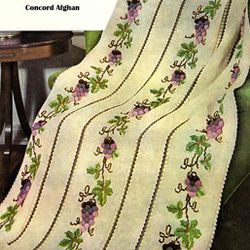 Vintage Crochet Pattern PDF, Rose Flower Afghan Crochet Pattern Flower Fringe Afghan Crochet Pattern Instant Download