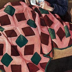 Vintage Crochet Pattern PDF, Afghan Crochet Pattern Vintage Squares Afghan Crochet Pattern PDF Instant Download