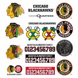 Chicago Blackhawks svg, Chicago Hockey SVG, Logo NHL, Chicago Blackhawks Logo NHL, Chicago Blackhawks Bundle Svg