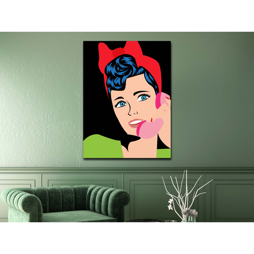 Tempered Glass Wall Art, Pop Glass Wall Art, Home Decor, Wall Decor, Women Glass Decor, Pop Art Style Decor, Large Wall Hanging, Cartoon Art (4).jpg