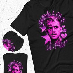 lil peep bootleg t-shirt | 90s retro rap tee | back t-shirt | hip hop | bootleg rap tee | vintage 90s rap tee