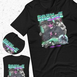 eazy-e bootleg t-shirt | 90s retro rap tee | back t-shirt | hip hop | bootleg rap tee | vintage 90s rap tee