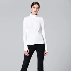 air jacket, white/white mesh