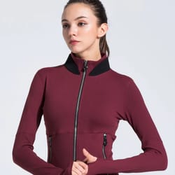 fit jacket 3.0, bordeaux/black
