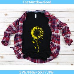 horse you are my sunshine, you are my sunshine sunflower horse svg, png, dxf, vector for cricut, sunflower horse png