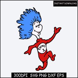 dr seuss svg layered bundle, grinch svg, cat in the hat, green and ham files for cricut