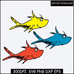 fishs svg, one fish two fish svg, cat in the hat svg, dr hat, teacher life svg, the thing svg, read across america svg