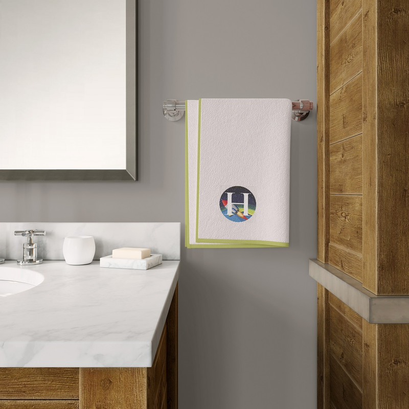 8 Letter H Space galaxy Monogram bright color modern style cross stitch digital pattern for home decor and gift.jpg