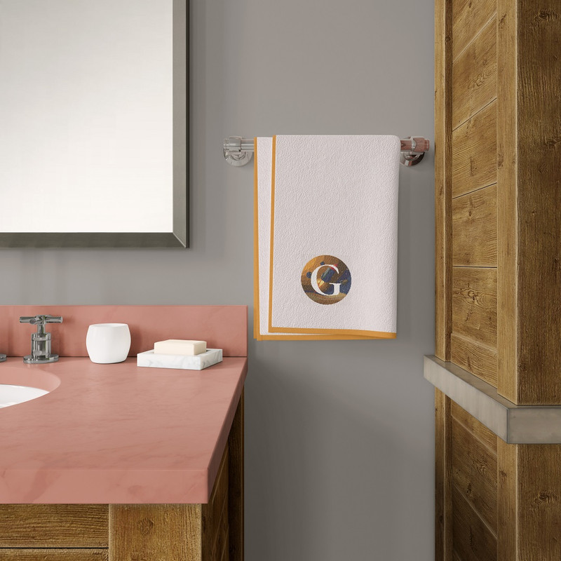 8 Letter G Space galaxy Monogram bright color modern style cross stitch digital pattern for home decor and gift.jpg