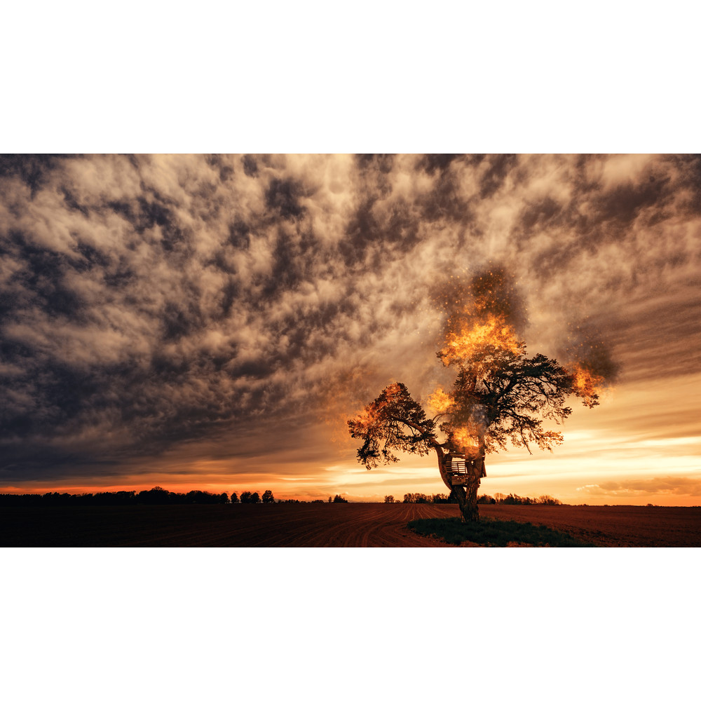 Sunset Samsung Frame TV.png