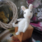 White bunny knitting pattern 2