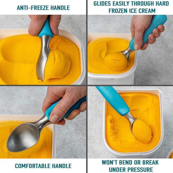 Stainless Steel Ice Cream Scoop – Cookie scoop – Ice cream scooper – Melon baller – Ice Cream Spoon - 10.jpg