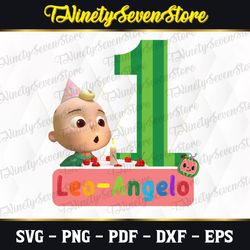 coco-melon custom name and ages birthday svg, coco-melon brithday svg, coco-melon, cricut, svg files, file for cricut