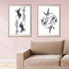 digital-illustrations-for-printing-poster-postcards-fabric-paper-black-and-white-graphics-girls-design-home-decor