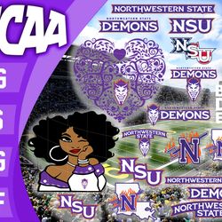 Northwestern State Demons SVG bundle , NCAA svg, NCAA bundle svg eps dxf png,digital Download ,Instant Download