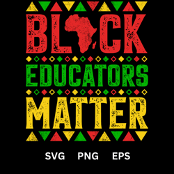 Black Educators history sublimation EPS | PNG  | SVG digital download available instant download high quality 300 dpi