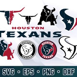 Houston Texans SVG bundle , Houston Texans svg dxf eps png , N F L Teams svg , digital download
