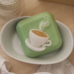 Hot cup of tea plastic mold, coffee mold, bath bomb mold, candle mold, drink mold, polymer clay mold, soap making mold,