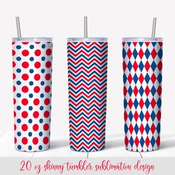 american patriotic tumbler sublimation design