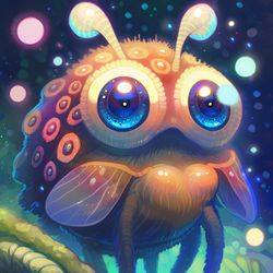 fantastic cute monster