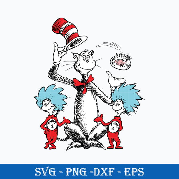 Dr Seuss Svg Thing One Thing Two Svg Fish Svg The Cat In Inspire dr-seuss-svg-thing-one-thing-two-svg-fish-svg-the-cat-in-inspire