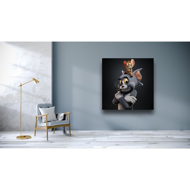 Tom and Jerry Poster Wall Art, Toys Printing, Wall Decor, Home Decor, Canvas Printing, Wall Hangings, Cartoon Wall Art (4).jpg