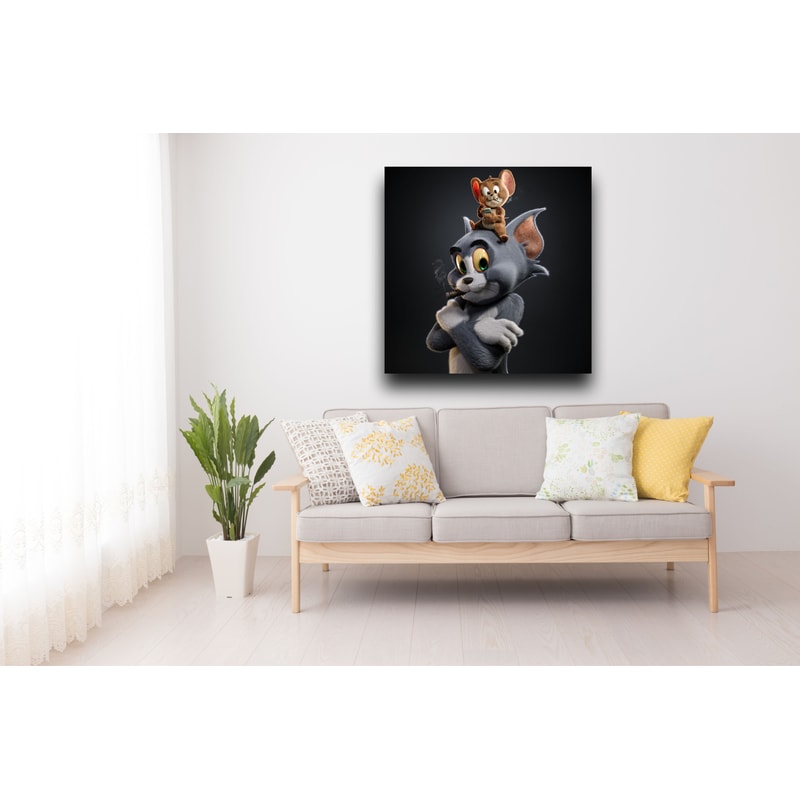 Tom and Jerry Poster Wall Art, Toys Printing, Wall Decor, Home Decor, Canvas Printing, Wall Hangings, Cartoon Wall Art (5).jpg