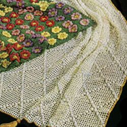 Vintage Crochet Pattern PDF, Classic Diamonds Afghan Pattern, Crochet Blanket Pattern, Baby Blanket Pattern PDF
