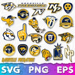Nashville Predators Logo SVG, Nashville Predators PNG, Nashville Predators Clipart, Predators Logo Transparent