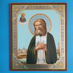 Saint Seraphim of Sarov icon | Orthodox gift | free shipping from the Orthodox store