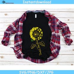 you are my sunshine sunflower dental assistant svg, png, dxf, vector for cricut, dental assistant png shirt, sunflower