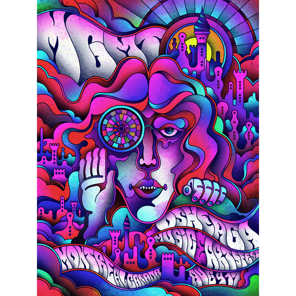 MGMT Montreal concert poster, Canvas Painting, Home Decor, Wall Art, Modern Wall Art, Canvas Poster, Canvas Print, Wall Decor (1).jpg