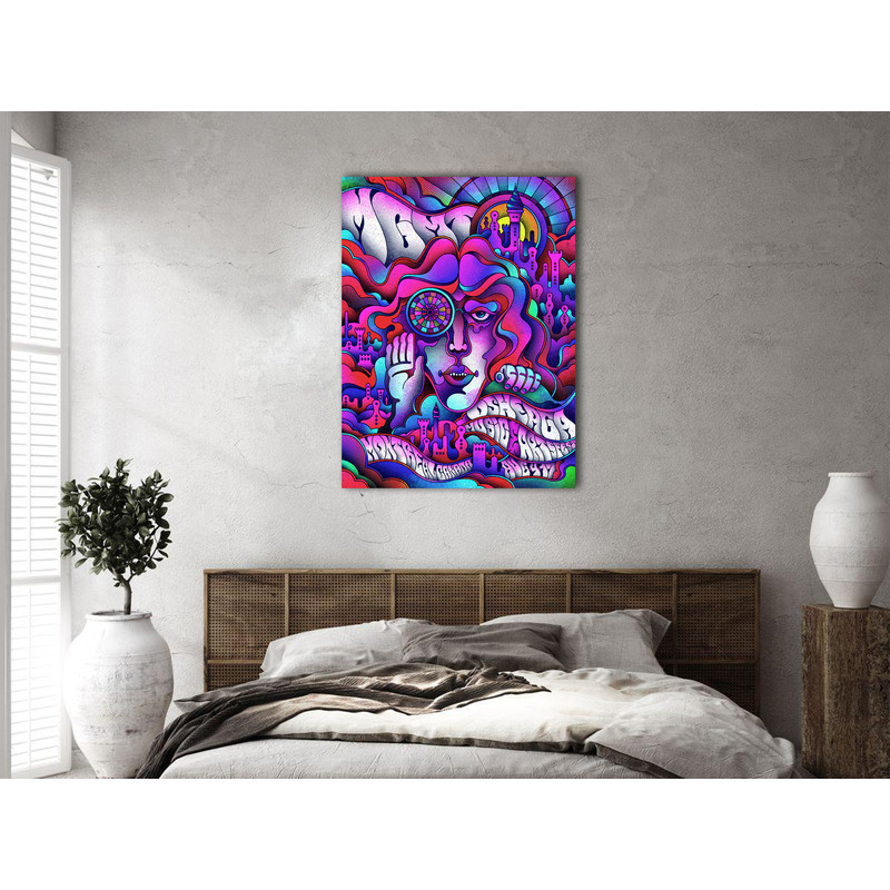 MGMT Montreal concert poster, Canvas Painting, Home Decor, Wall Art, Modern Wall Art, Canvas Poster, Canvas Print, Wall Decor (6).jpg