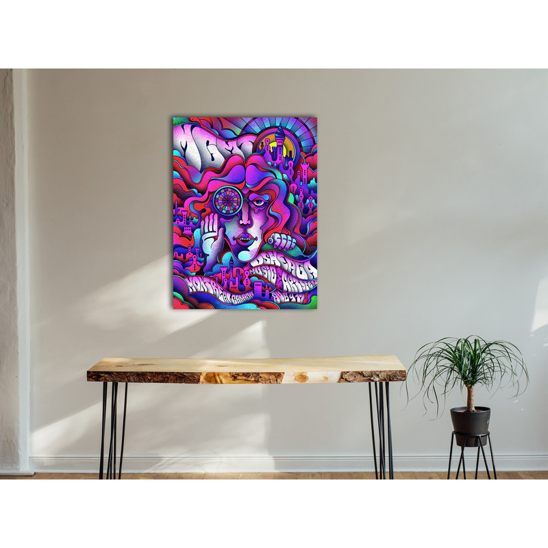 MGMT Montreal concert poster, Canvas Painting, Home Decor, Wall Art, Modern Wall Art, Canvas Poster, Canvas Print, Wall Decor (7).jpg